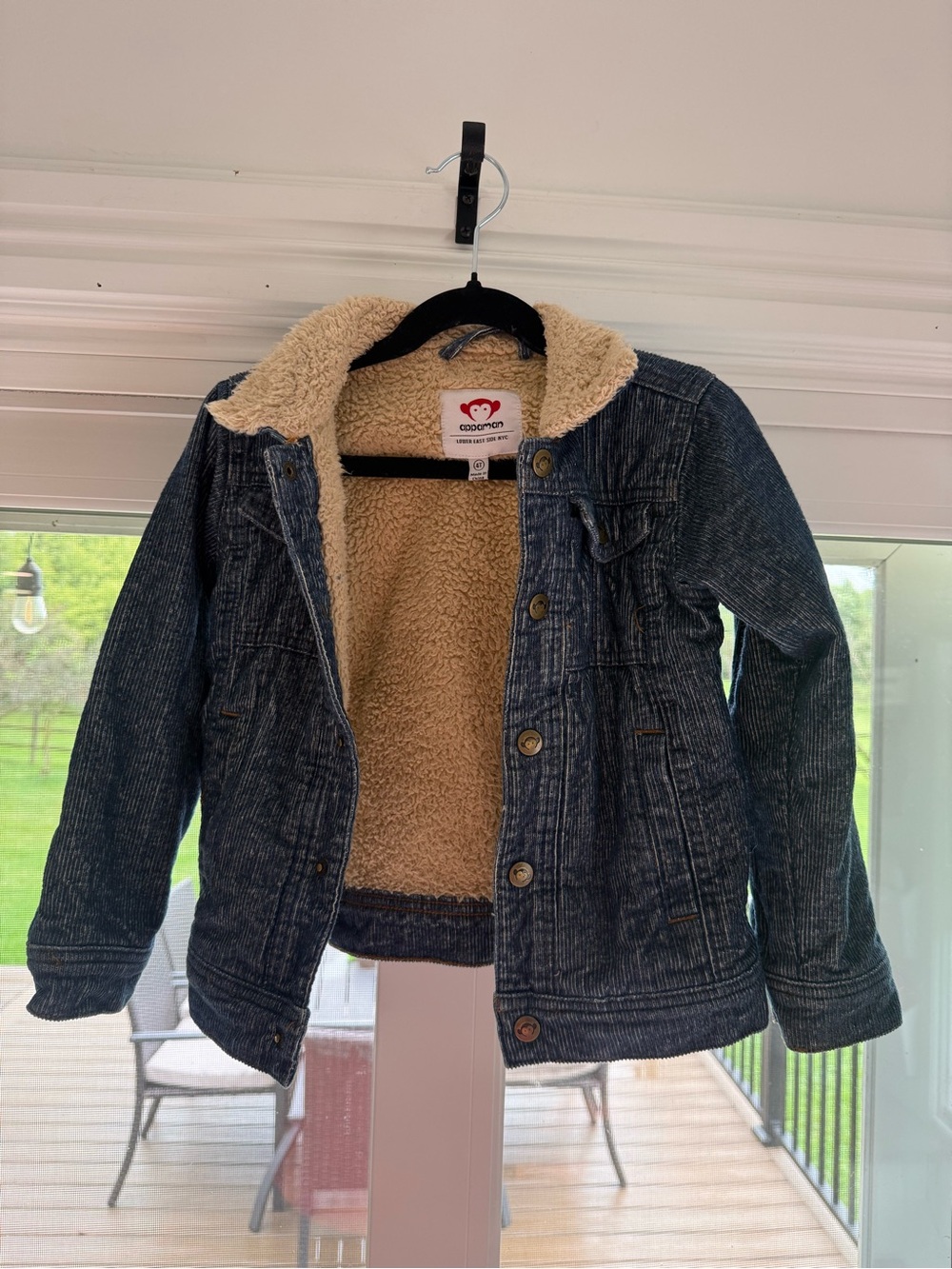Appaman Dark Blue Denim Jacket size 4T